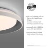 Leuchten Direkt lights SATI ceiling light LED grey, 1-light source