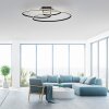 Leuchten Direkt lights LUMACA ceiling light LED black, 1-light source