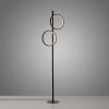 Leuchten Direkt lights RITUS floor lamp LED black, 2-light sources