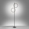 Leuchten Direkt lights RITUS floor lamp LED black, 2-light sources