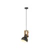 Leuchten Direkt lights 2.0 pendant light LED brown, black, 1-light source