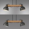 Leuchten Direkt lights 2.0 pendant light LED brown, black, 2-light sources