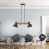 Leuchten Direkt lights 2.0 pendant light LED brown, black, 2-light sources