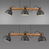 Leuchten Direkt lights 2.0 pendant light LED brown, black, 3-light sources