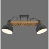 Leuchten Direkt lights 2.0 ceiling light LED brown, black, 2-light sources