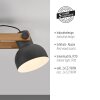 Leuchten Direkt lights 2.0 ceiling light LED brown, black, 2-light sources