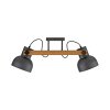Leuchten Direkt lights 2.0 ceiling light LED brown, black, 2-light sources