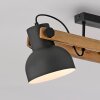 Leuchten Direkt lights 2.0 ceiling light LED brown, black, 2-light sources