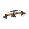 Leuchten Direkt lights 2.0 ceiling light LED brown, black, 3-light sources