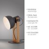 Leuchten Direkt lights 2.0 table lamp LED brown, black, 1-light source