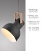Leuchten Direkt lights 2.0 pendant light LED brown, black, 1-light source