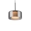 Paul Neuhaus lights Rika pendant light LED black, 3-light sources