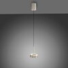 Paul Neuhaus Q-Serie Q-Rotate pendant light LED silver, 1-light source, Remote control