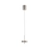Paul Neuhaus Q-Serie Q-Rotate pendant light LED silver, 1-light source, Remote control