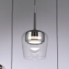 Paul Neuhaus Q-Serie Q-Kon pendant light LED brown, 1-light source, Remote control