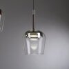 Paul Neuhaus Q-Serie Q-Kon pendant light LED brown, 1-light source, Remote control