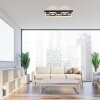 Paul Neuhaus lights Traforo ceiling light LED black, 1-light source, Remote control