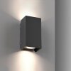 Paul Neuhaus lights Block wall light LED anthracite, 2-light sources