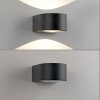 Paul Neuhaus lights Carla wall light LED anthracite, 2-light sources