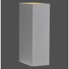 Paul Neuhaus lights Block wall light LED grey, 2-light sources