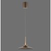 Paul Neuhaus lights Moon pendant light LED bronze, 2-light sources