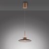 Paul Neuhaus lights Moon pendant light LED bronze, 2-light sources