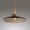 Paul Neuhaus lights Moon pendant light LED bronze, 2-light sources