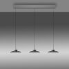 Paul Neuhaus lights Moon pendant light LED grey, 6-light sources