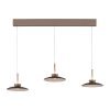 Paul Neuhaus lights Moon pendant light LED bronze, 6-light sources