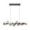 Paul Neuhaus lights E-Popup pendant light LED grey, 18-light sources, Remote control