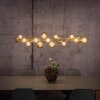 Paul Neuhaus lights E-Popup pendant light LED bronze, 18-light sources, Remote control