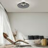 Paul Neuhaus lights Moon ceiling light LED grey, 2-light sources