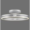 Paul Neuhaus lights Loop ceiling light LED silver, 2-light sources, Remote control