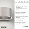Paul Neuhaus lights Clipse wall light LED silver, 2-light sources