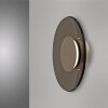 Paul Neuhaus lights Moon wall light LED bronze, 1-light source