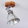 BERKELEY Ceiling Light dark brown, galvanized, 1-light source