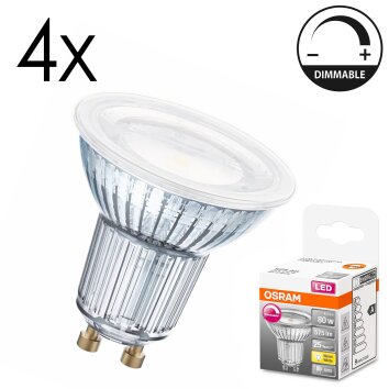 Osram lights GU10 7.9 Watt warm white dimmable 650 Lumen