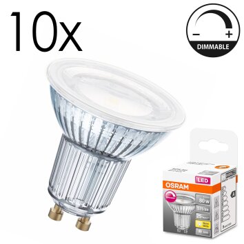 Osram lights GU10 7.9 Watt warm white dimmable 650 Lumen