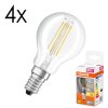Osram lights E14 LED 4 Watt warm white 470 Lumen