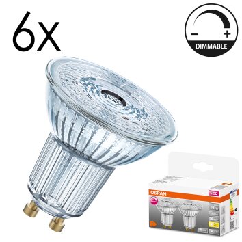 Osram lights GU10 LED 4.5 Watt warm white 350 Lumen