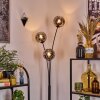 Ripoll globe light, floor lamp Smoke-coloured, 3-light sources
