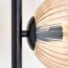 Koyoto floor lamp 31 cm Amber, clear, 3-light sources