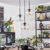 Apedo hanging light, pendant light, Cluster pendant lamp clear, 3-light sources