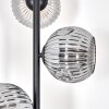 Ripoll floor lamp Smoke-coloured, 3-light sources