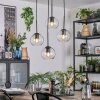 Koyoto hanging light, globe light, Cluster pendant lamp clear, 4-light sources