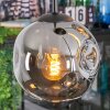 Ripoll hanging light, globe light, Cluster pendant lamp Smoke-coloured, 4-light sources