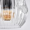 Ripoll hanging light, globe light, Cluster pendant lamp clear, 3-light sources