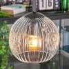 Ripoll hanging light, globe light, Cluster pendant lamp clear, 3-light sources