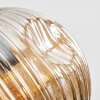 Ripoll hanging light, globe light, Cluster pendant lamp Amber, 3-light sources
