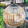 Ripoll hanging light, globe light, Cluster pendant lamp Amber, 3-light sources